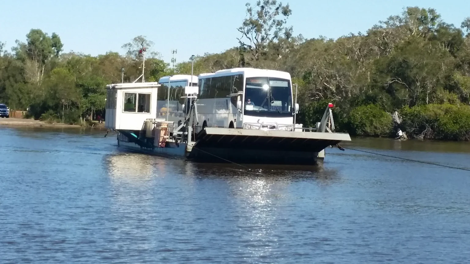 Coaches On Barge (1)