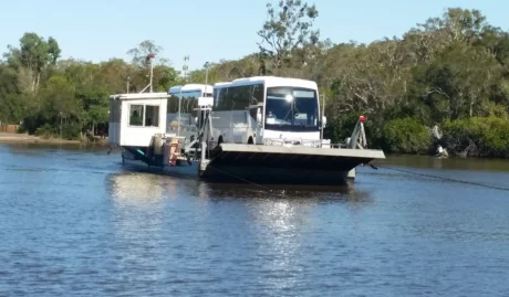 Coaches On Barge (1)