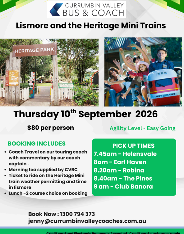 Lismore And The Heritage Mini Trains