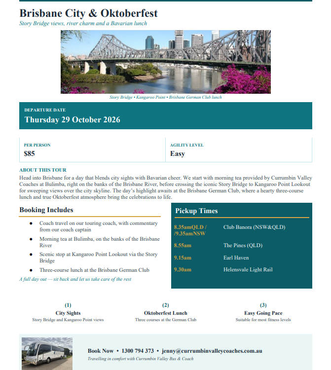 Brisbane City Adnd Oktoberfest