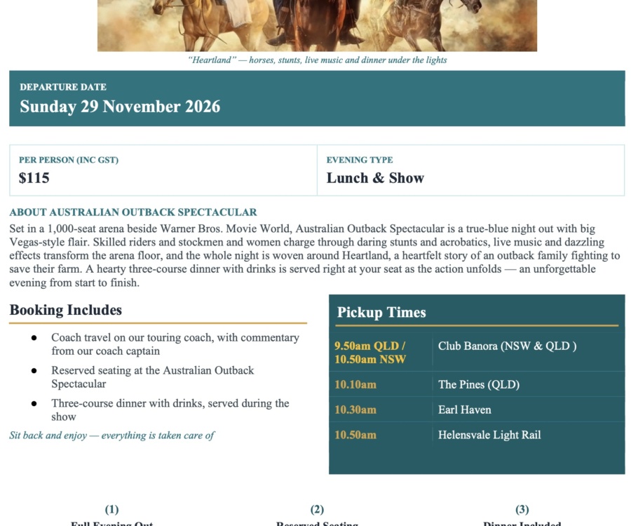 Outback Spectacular